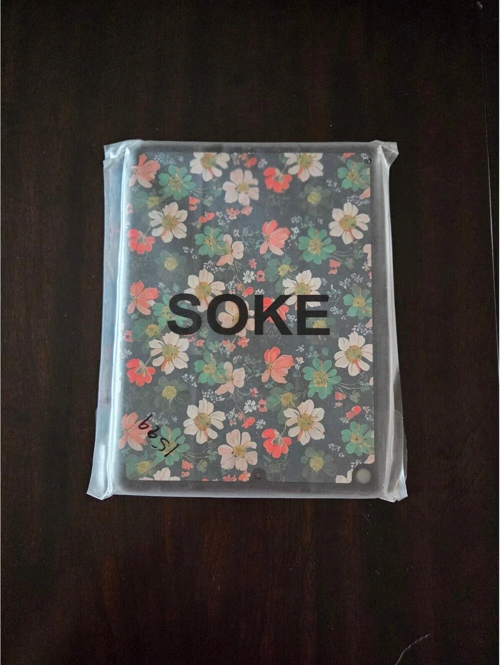 SOKE Floral Pattern Tablet Cover Case with Composition Book Design